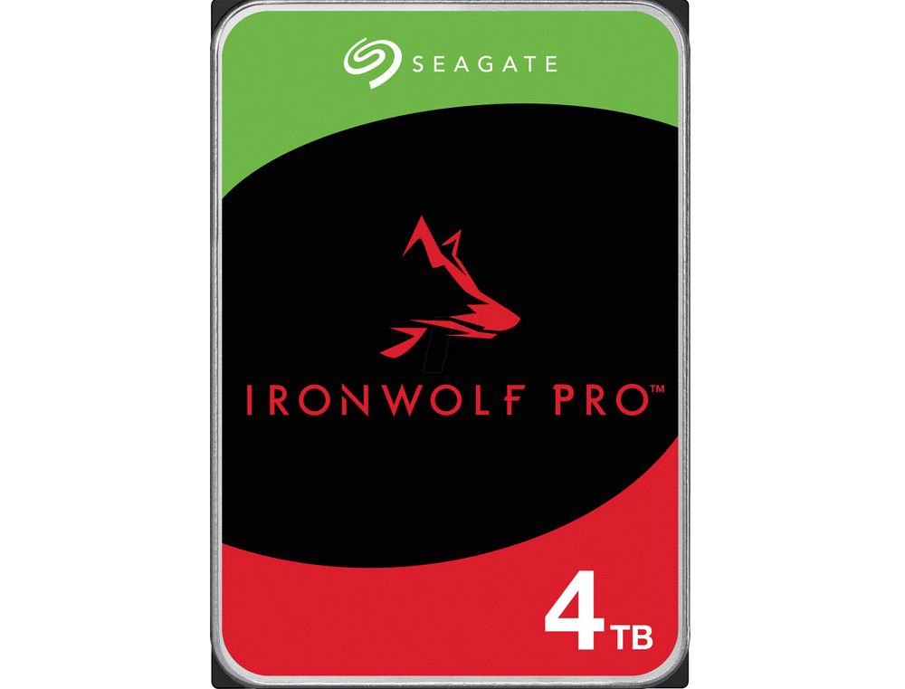 Seagate IronWolf Pro 4TB NAS interne HDD für 77€ (statt neu 116€)