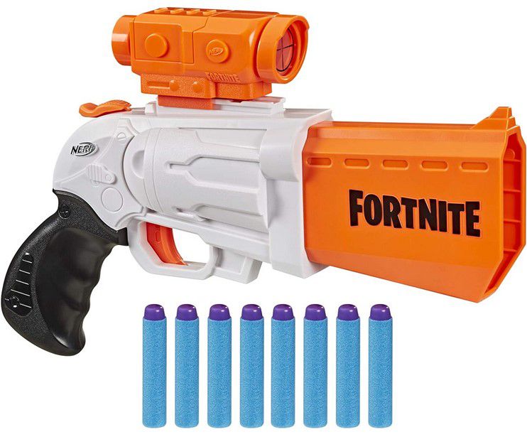 Nerf SR Fortnite Blaster mit Fernrohr für 12,17€ (statt 18€)