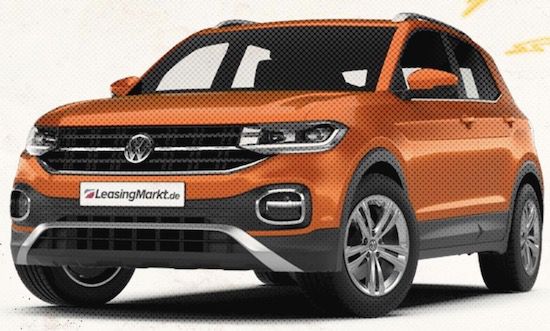 Privat: VW T Cross MOVE 1.0 TSI mit 95 PS für 187€ mtl.   LF 0.71