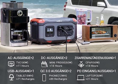 Rockpalks LiFePO4 Powerstation mit 1.254 Wh für 1.049,99€ (statt 1.600€)