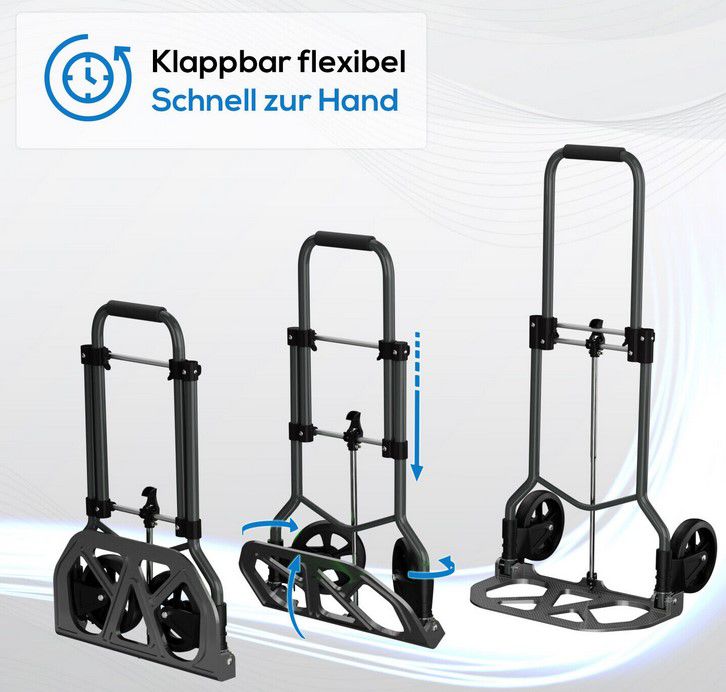 TroniTechnik TT SK 01 Alu Sackkarre klappbar 100kg für 29,99€ (statt 35€)