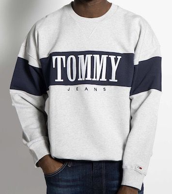 Tommy Jeans Sweatshirt Authentic Block Crew für 54,36€ (statt 70€)