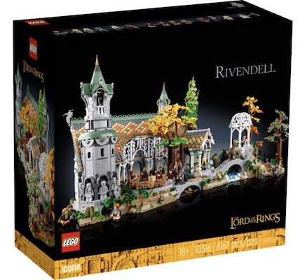 LEGO Herr der Ringe   Bruchtal (10316) mit über 6.000 Teilen für 408,42€ (statt 458€)