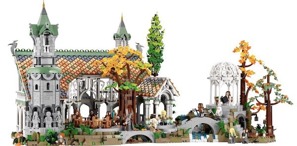 LEGO Herr der Ringe   Bruchtal (10316) mit über 6.000 Teilen für 408,42€ (statt 458€)