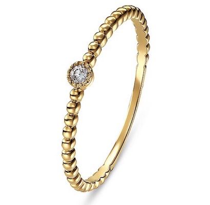 Christ Diamonds Damenring aus 365er Gelbgold für 122€ (statt 149€)