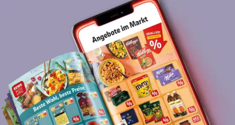 ab 100€ Einkauf mit der Rewe App 10€ sparen