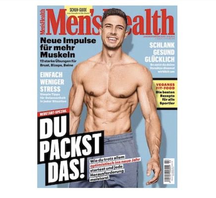 Jahresabo Mens Health für 53,50€ + Prämie: bis 55€ Gutschein
