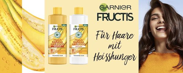 400ml Garnier Shampoo Pflegende Banana für 2,39€ (statt 4€)