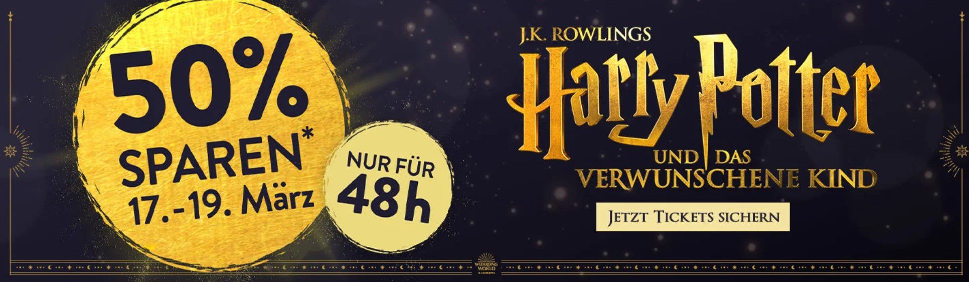 Harry Potter und das verwunschene Kind in Hamburg   Tickets mit 50% Rabatt