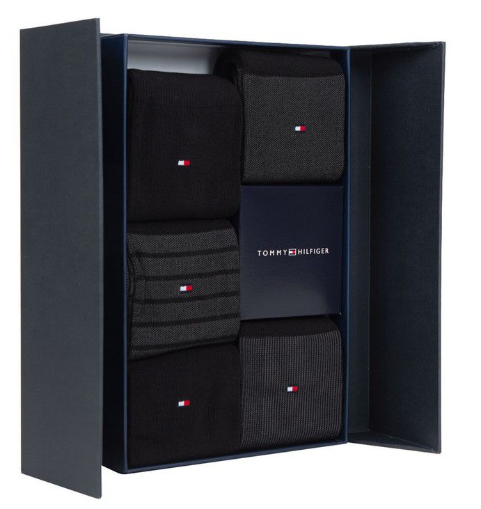 5 Paar Tommy Hilfiger Business Socken in Geschenkbox für 22,99€ (statt 28€)
