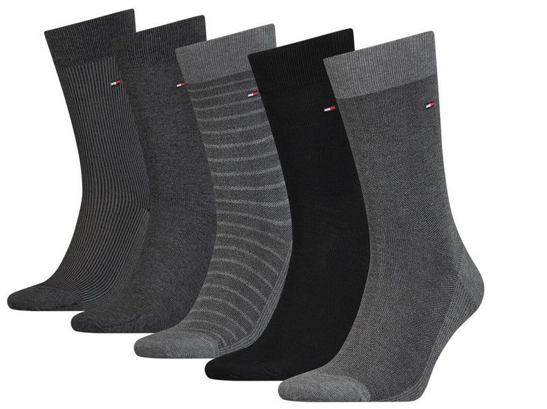 5 Paar Tommy Hilfiger Business Socken in Geschenkbox für 22,99€ (statt 28€)