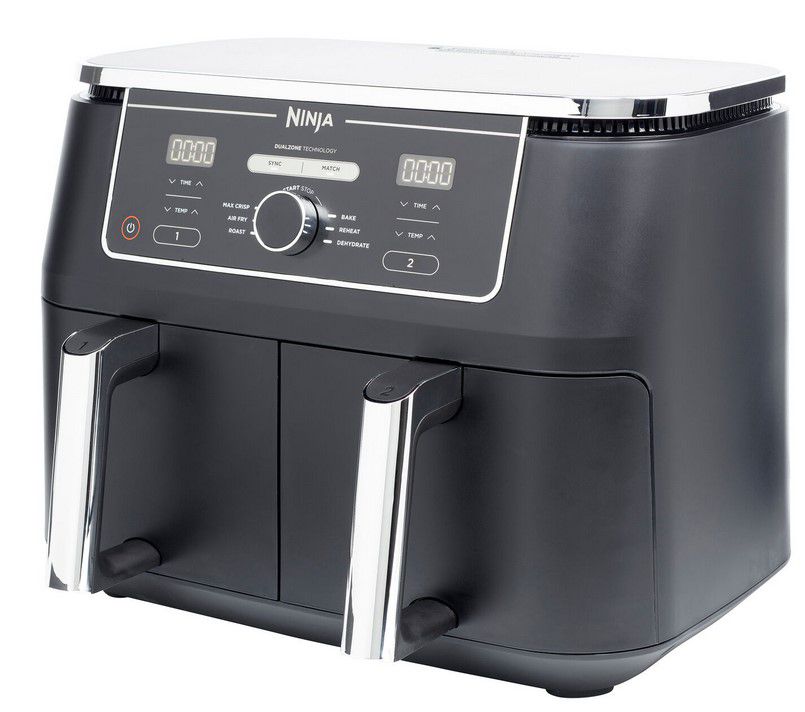Ninja AF400EU Dual Zone Heißluftfritteuse 9,5l für 179,09€ (statt 205€)