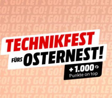 Mediamarkt Technikfest fürs Osternest: z.B. SONY PlayStation 5 für 549,99€