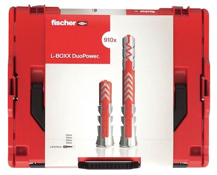 910er Pack Fischer DuoLine Dübel in L Boxx für 106€ (statt 173€)