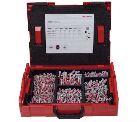 910er Pack Fischer DuoLine Dübel in L Boxx für 106€ (statt 173€)