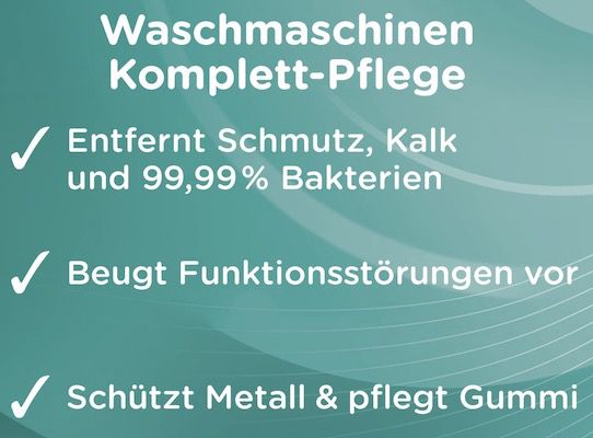 Dr. Beckmann Waschmaschinen Komplett Pflege für 1,76€   Prime Sparabo