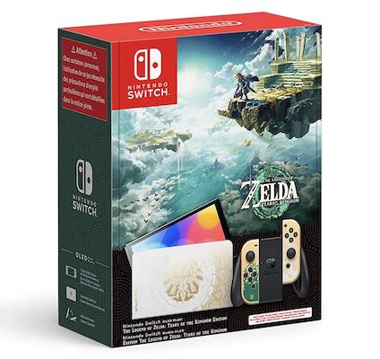 Nintendo Switch OLED The Legend of Zelda: Tears of the Kingdom Edition für 369,99€
