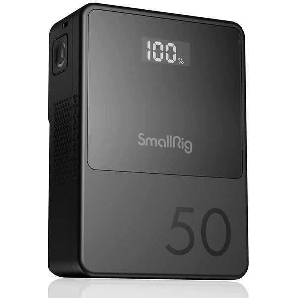 SmallRig VB50 Mini V Mount Akku 45W Schnellladung für 133,18€ (statt 182€)