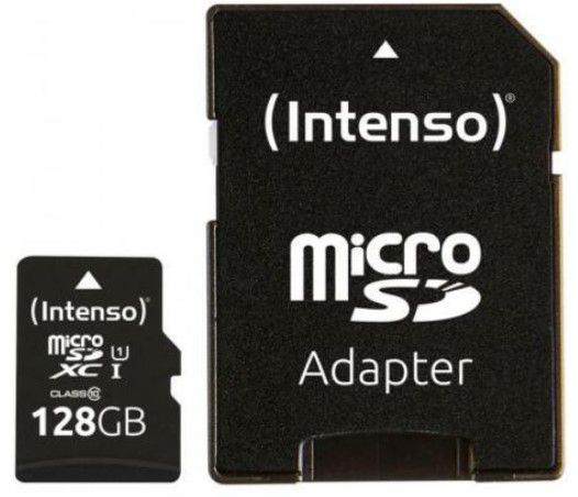 Intenso microSDXC 128GB Speicherkarte für 8,29€ (statt 14€)