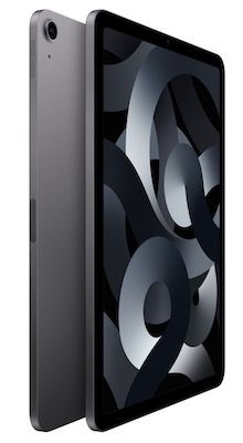 Apple iPad Air (2022) in Space Grau mit 64GB & WiFi für 589€ (statt 639€)