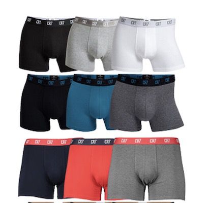 3er Pack CR7 Basic Underwear Boxershorts für 13,56€ (statt 23€)