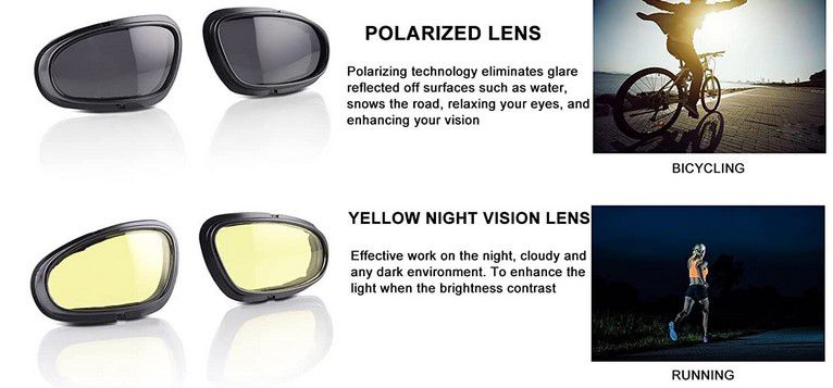 LANON HD Herren Polarisierte Sonnenbrille für 6,99€ (statt 17€)