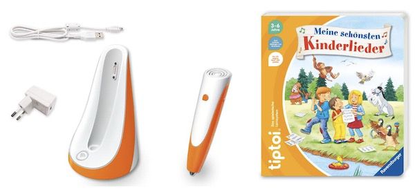 Ravensburger tiptoi Starter Set mit Stift und Kinderlieder für 58,99€ (statt 82€)