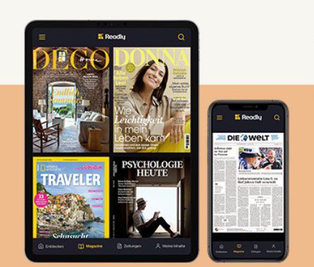 LIDL Plus: Readly Magazin Flatrate 3 Monate gratis (statt 36€)