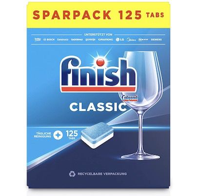 125er Pack Finish Classic Spülmaschinentabs ab 9,43€ (statt 13€)