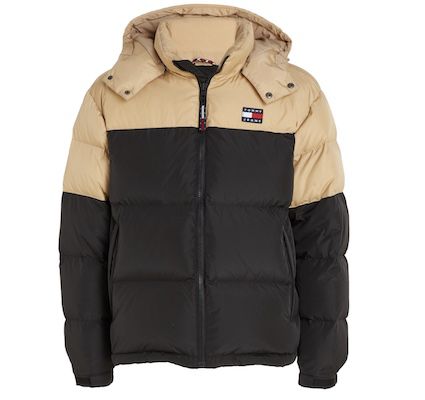 Tommy Hilfiger Alaska Colour Blocked Daunenjacke für 54,57€ (statt 150€)   nur XXL!