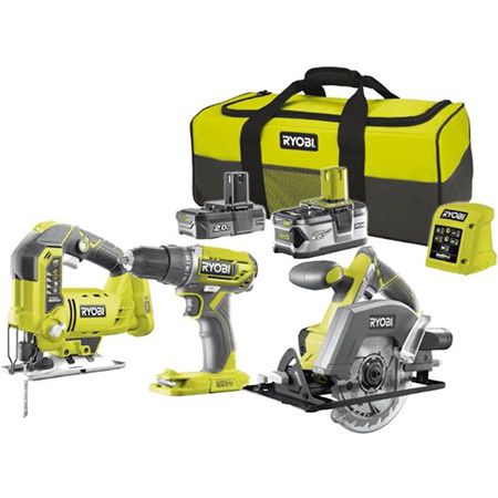 Ryobi ONE+ R18DDJSCSP-242S Akku-Combo-Set für 255,99€ (statt 304€)
