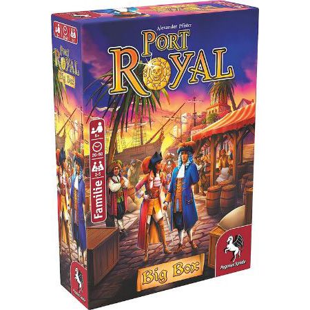 Pegasus Spiele   Port Royal Big Box für 17,60€ (statt 22€)   Prime