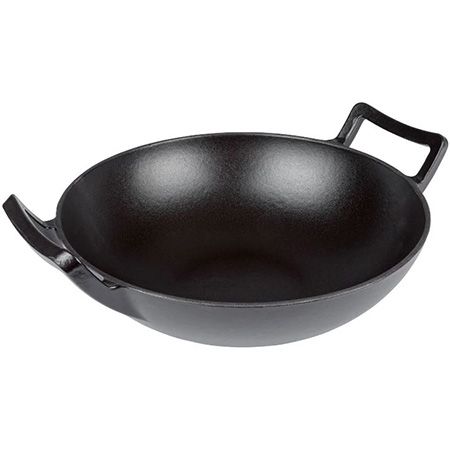 Grillmeister Gusseisen Wok, 31,5cm für 20,94€ (statt 27€)