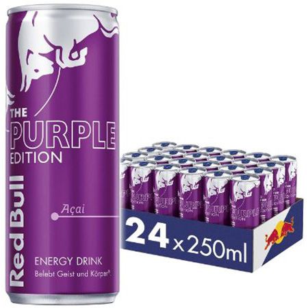 24er Tray Red Bull Energy Purple Edition ab 19,27€ zzgl. Pfand (statt 28€)