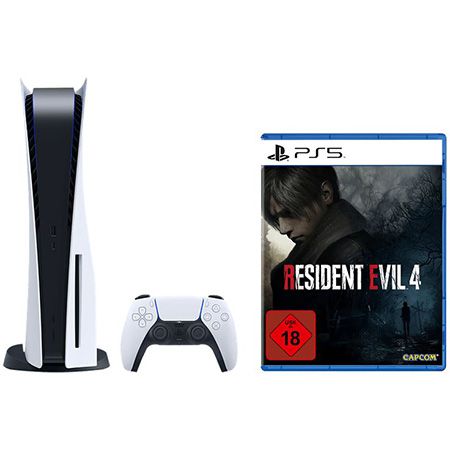 Sony PlayStation 5 + Resident Evil 4 Remake für 569€ (statt 608€)