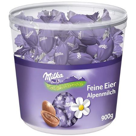 Milka Feine Eier Alpenmilch, 900g Dose für 18,80€ (statt 27€)