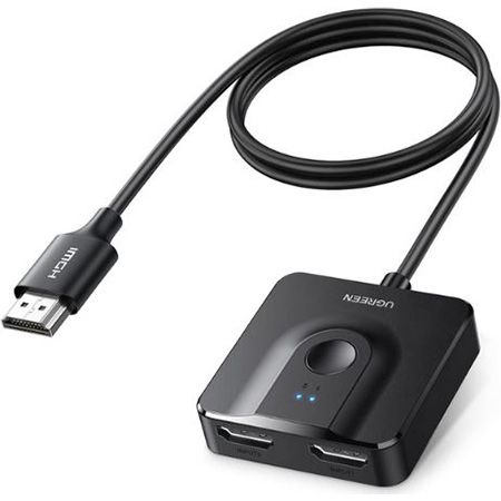 UGREEN HDMI Switch/Splitter, 4K, 60Hz für 10,27€ (statt 17€)