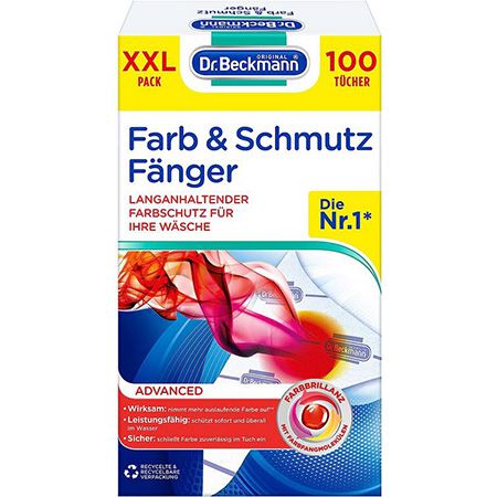 100er Pack Dr. Beckmann Farb  und Schmutzfänger XXL ab 5,64€ (statt 8€)   Prime