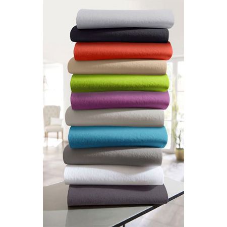 myHome Blackberry Single Jersey Spannbettlaken aus Baumwolle ab 8,99€   11 Farben
