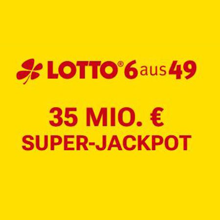 35 Mio. Jackpot: 5 Lotto 6aus49 Felder für nur 1,60€ (statt 6,60€) &#8211; Nur Neukunden