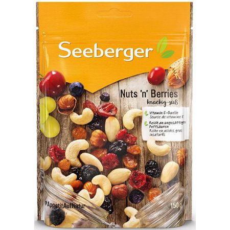 5er Pack Seeberger Nuts´n Berries, 150g ab 9,26€ (statt 12€)   Prime