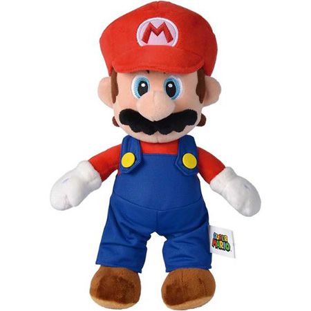 Simba Super Mario Plüschfigur, 30cm für 13,25€ (statt 16€) &#8211; Prime