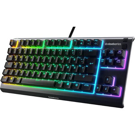 SteelSeries Apex 3 TKL RGB Gaming-Tastatur für 39,99€ (statt 51€)