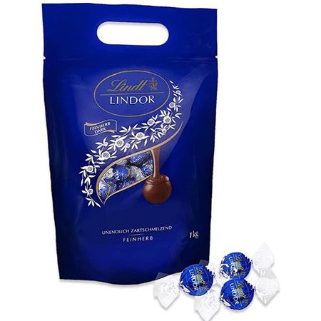 1Kg Lindt Lindor Kugeln Feinherb ca. 80 Kugeln für 18,99€ (statt 26€)