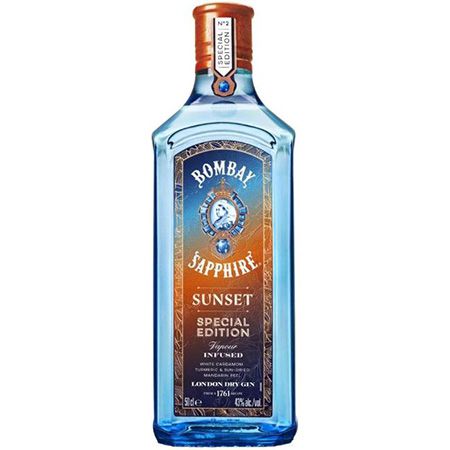 Bombay Sapphire Sunset Special Edition Gin, 0.5l für 18,99€ (statt 24€) &#8211; Prime
