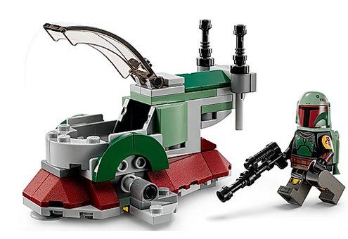 LEGO 75344 Star Wars Boba Fetts Starship – Microfighter Set für 6,37 (statt 10€)