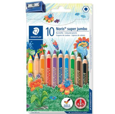 Staedtler Jumbo Buntstifte 10er Set für 8,99€ (statt 12€)