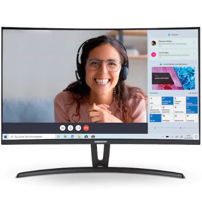 Medion Akoya P52710 27&#8243; Curved Monitor mit HDMI Kabel für 152,94€ (statt 200€)