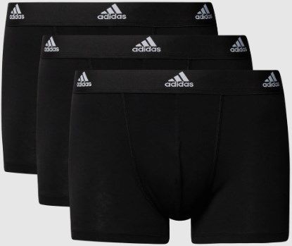 3er Pack adidas Herren Boxershorts in Schwarz für 23,95€ (statt 29€) S bis XXL