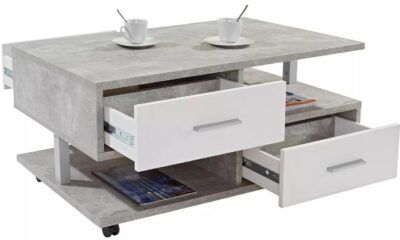 Couchtisch Quattro in Beton Optik ab 89€ (statt 145€)